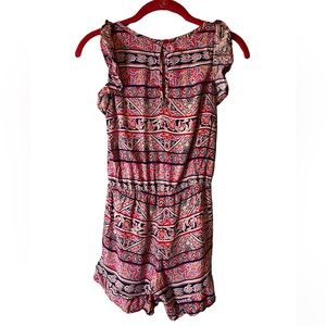 PLACE Girls Floral Romper Size 10/12